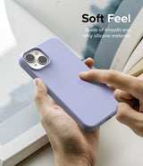 Ringke iPhone 14 Deksel Silikoni Lavendel