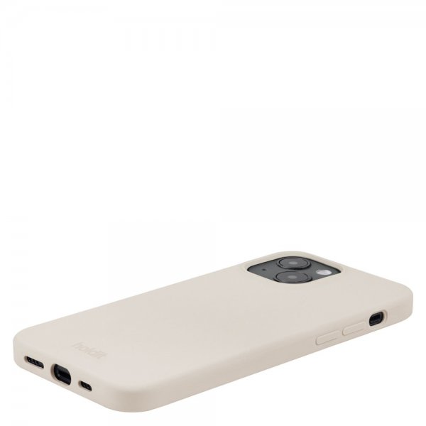 holdit iPhone 13/14 Deksel Silikon Light Beige