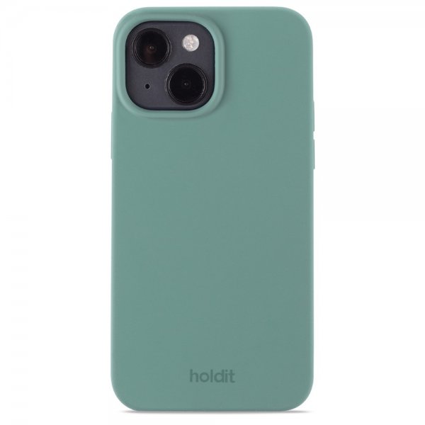 holdit iPhone 14 Deksel Silikon Moss Green