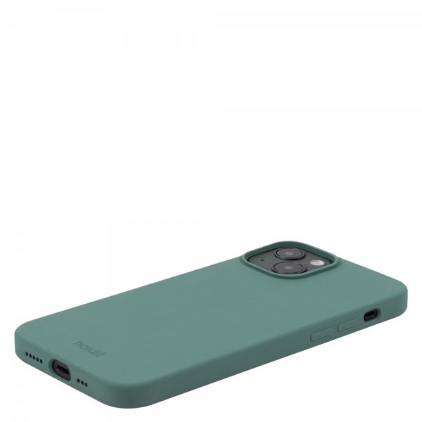 holdit iPhone 14 Deksel Silikon Moss Green