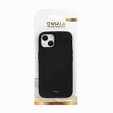 Onsala iPhone 13/iPhone 14 Deksel Silikon Svart