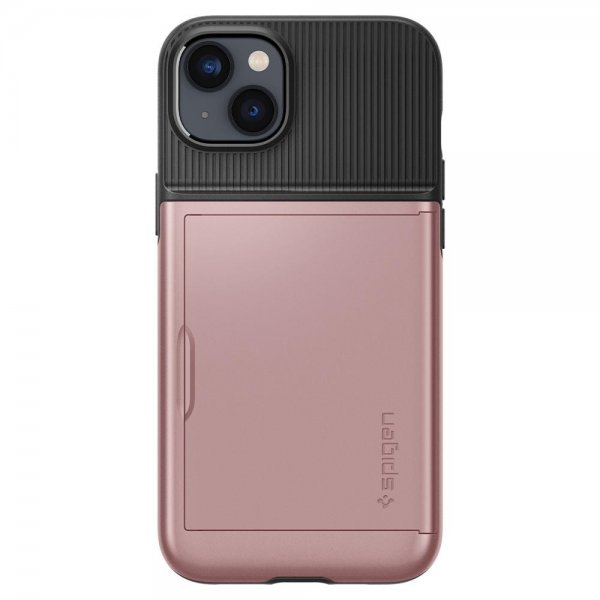 Spigen iPhone 14 Deksel Slim Armor CS Rose Gold