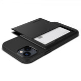 Spigen iPhone 14 Deksel Slim Armor CS Svart