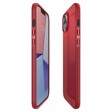 Spigen iPhone 14 Deksel Thin Fit Rød