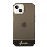 Guess iPhone 14 Deksel Translucent Svart