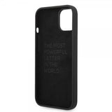 BMW iPhone 14 Deksel Tricolor Line & Logo Svart