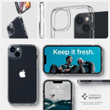 Spigen iPhone 14 Deksel Ultra Hybrid Frost Clear