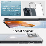Spigen iPhone 14 Deksel Ultra Hybrid Frost Clear