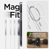 Spigen iPhone 14 Deksel Ultra Hybrid MagFit Svart