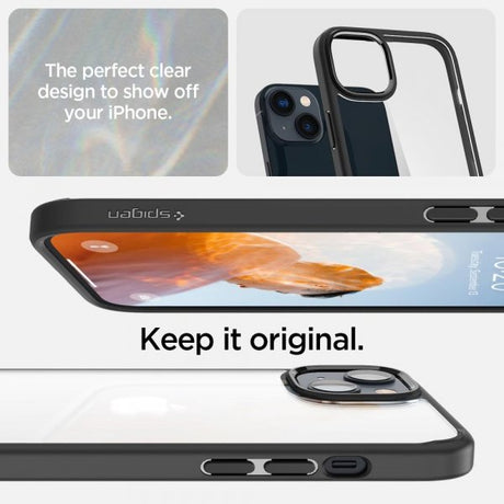 Spigen iPhone 14 Deksel Ultra Hybrid Matte Black