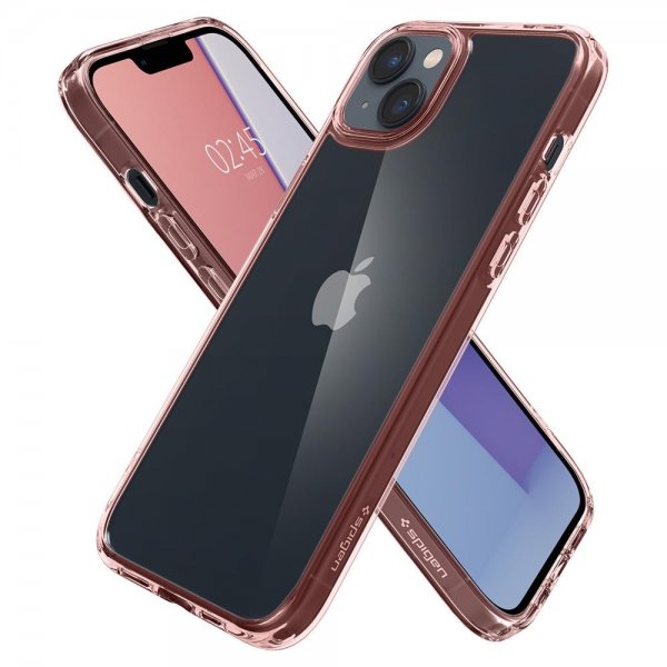 Spigen iPhone 14 Deksel Ultra Hybrid Rose Crystal