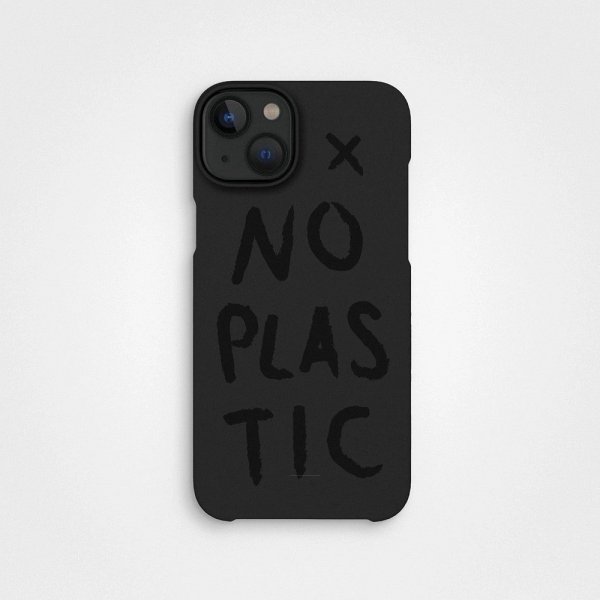 agood company iPhone 14 Deksel Plantbasert No Plastic Charcoal Black