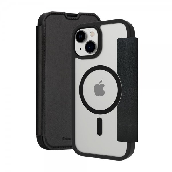 dbramante1928 iPhone 13/14/15/16e/17e Etui Helsinki MagSafe Clear/Black