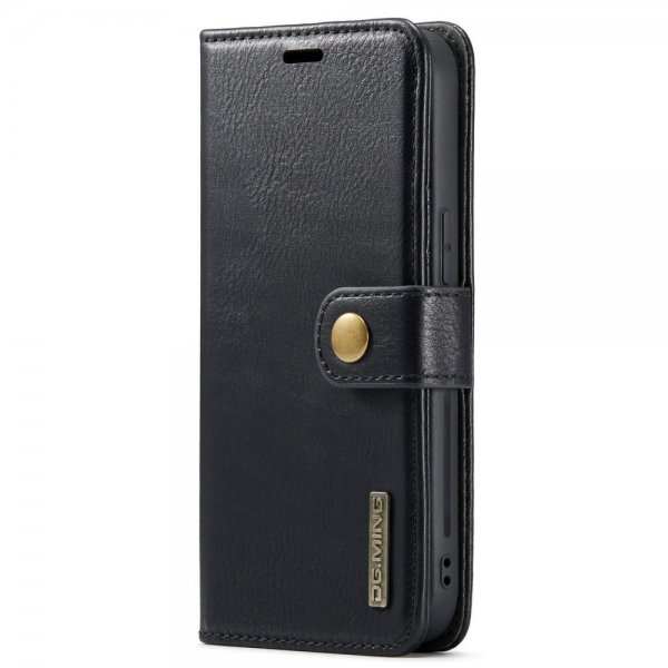 Dg.Ming iPhone 15 Etui Avtagbart Deksel Svart