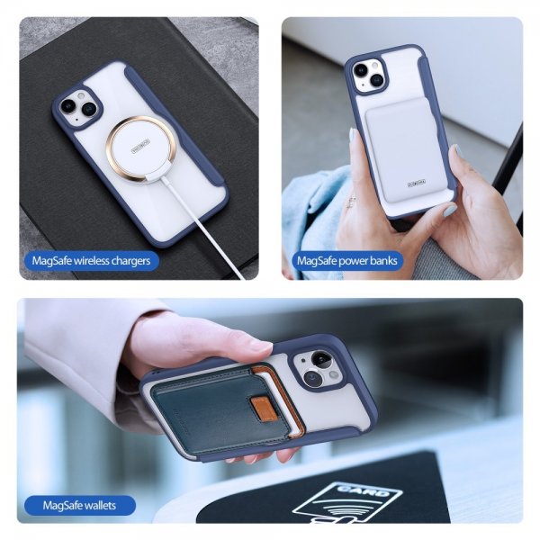 Dux Ducis iPhone 15 Etui Skin X Pro Series MagSafe Blå