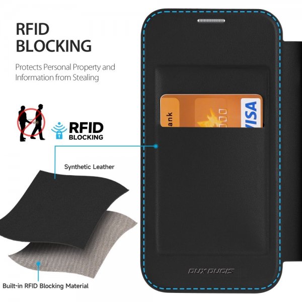 Dux Ducis iPhone 15 Etui Skin X Pro Series MagSafe Svart