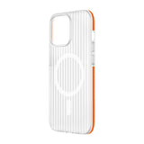 iPhone 15 Deksel Korrugerte MagSafe Oransje