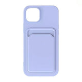 iPhone 15 Deksel Kortholder Lilla