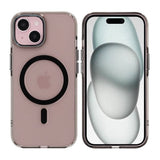 Rvelon iPhone 15 Deksel TPU MagSafe Svart