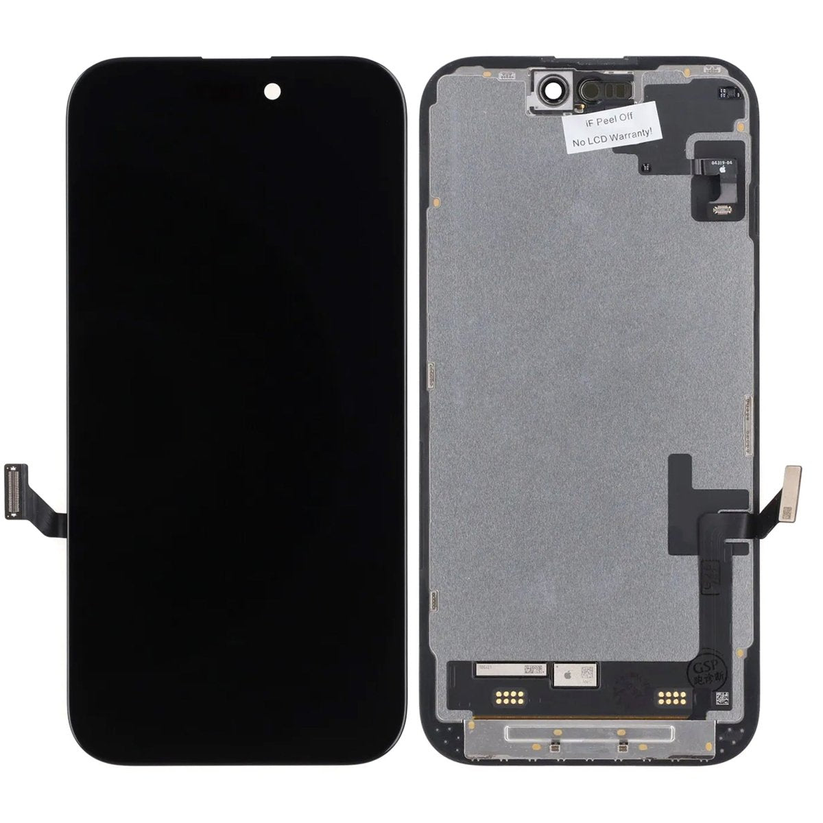 iPhone 15 OLED-skjerm Original brukt – Diagnostikk passert
