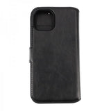Rvelon iPhone 15 Etui Detachable Wallet Case Svart