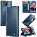 CaseMe iPhone 15 Plus Etui 003 Series Petrol