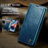 CaseMe iPhone 15 Plus Etui 003 Series Petrol
