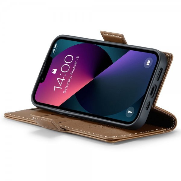 CaseMe iPhone 15 Plus Etui 023 Series Brun
