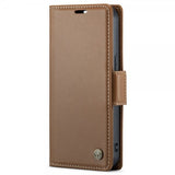 CaseMe iPhone 15 Plus Etui 023 Series Brun