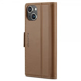 CaseMe iPhone 15 Plus Etui 023 Series Brun