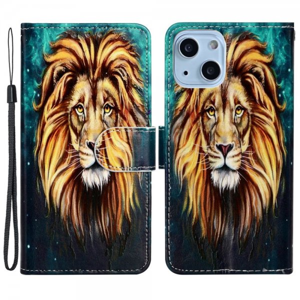iPhone 15 Plus Etui Motiv Løve