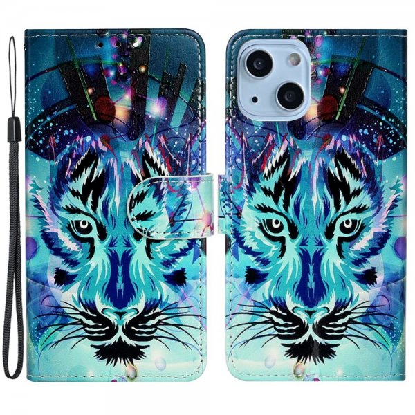 iPhone 15 Plus Etui Motiv Tiger