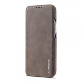 Lc.Imeeke iPhone 15 Plus Etui Retro Kaffe