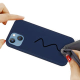 iPhone 15 Plus Deksel Silikon Blå