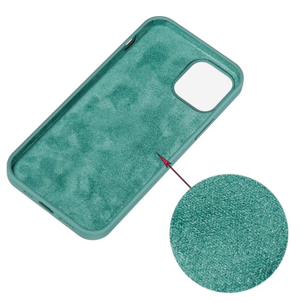 iPhone 15 Plus Deksel Silikon Grønn