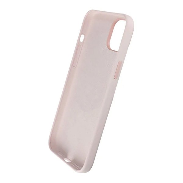 Rvelon iPhone 15 Plus Deksel Silikon Rosa