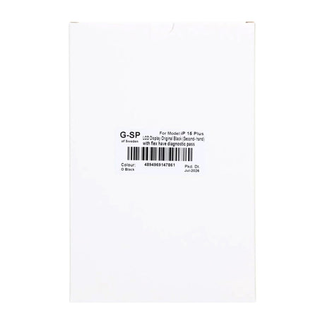 iPhone 15 Plus OLED-skjerm Original brukt – Diagnostikk passert