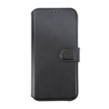 Rvelon iPhone 15 Plus Etui Ekte Skinn Svart