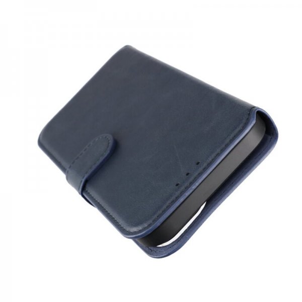 Rvelon iPhone 15 Plus Etui Detachable Wallet Case Blå