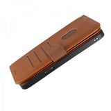 Rvelon iPhone 15 Plus Etui Detachable Wallet Case Brun