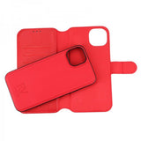Rvelon iPhone 15 Plus Etui Detachable Wallet Case Rød