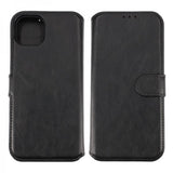 Rvelon iPhone 15 Plus Etui Detachable Wallet Case Svart