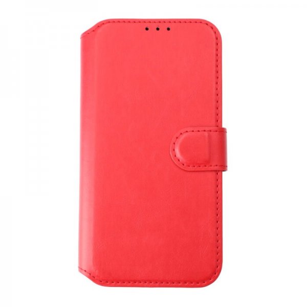 Rvelon iPhone 15 Plus Etui 4 Kortlomme MagSafe Rød
