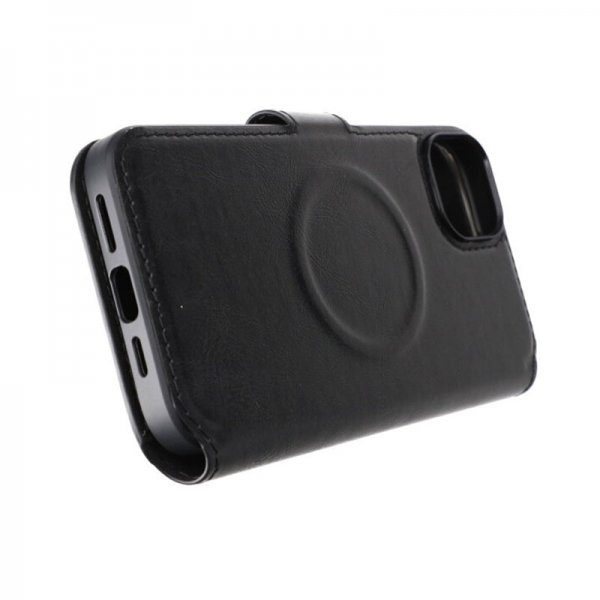 Rvelon iPhone 15 Plus Etui 4 Kortlomme MagSafe Svart