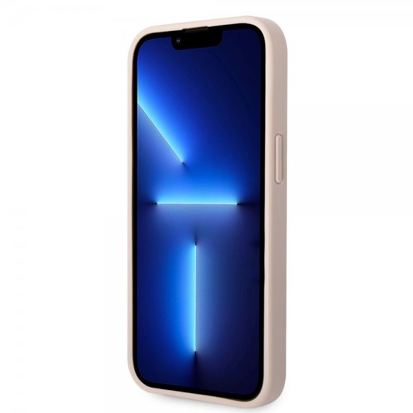 Guess iPhone 15 Plus Deksel 4G Logo Rosa