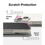 Ringke iPhone 15 Plus Deksel Air Glitter Clear