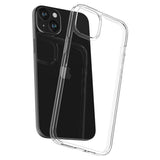 Spigen iPhone 15 Plus Deksel Air Skin Hybrid Crystal Clear