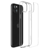 Spigen iPhone 15 Plus Deksel Air Skin Hybrid Crystal Clear