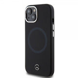 Mercedes Benz iPhone 15 Plus Deksel Bicolor MagSafe Svart