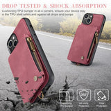 CaseMe iPhone 15 Plus Deksel C20 Series Röd